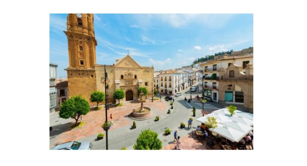 La Plaza de San Sebastián marca el kilómetro cero de Andalucía